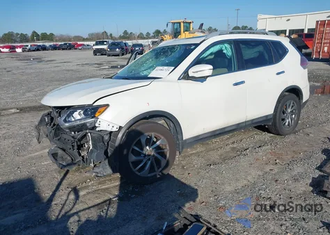 2015 Nissan Rogue Sl z USA, uszkodzony, nr VIN 5N1AT2MT2FC901563